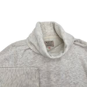 Burton Durable Goods Cowl Neck Pullover Sweatshirt Kangaroo Pocket Size XS